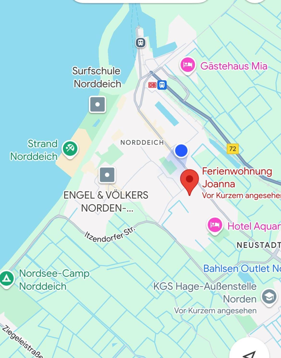Ferienwohnung Joanna Norddeich  Zewnętrze zdjęcie